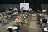 Plenarsitzung in Halle 7