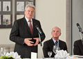 Bundespräsident Gauck und Präsident Weber